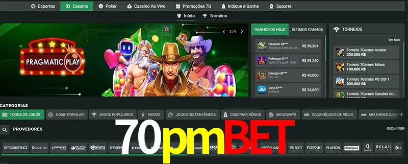 cassino 70pmbet